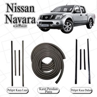 Nissan Navara Door Damper Rubber + Outside Glass Seam | Glass Trim & Door Damper