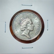 香港1988年五元-轉光