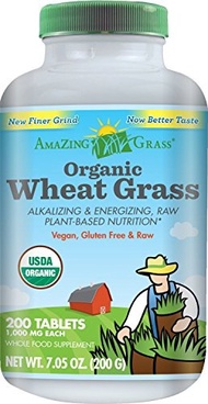 [USA]_Amazing Grass Organic Wheat Grass, 400 Count, 1000Mg Tablets Amazing-id