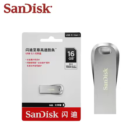 SanDisk CZ74 USB Flash Drive Metal Encryption USB Flash Drive High-Speed Mobile Phone Computer Car U