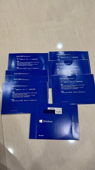 全新 微軟 windows win7 sp1 正版光碟片 未拆封 無序號 一片50便宜賣