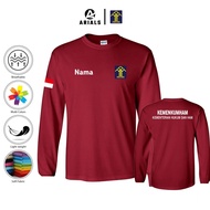 Arials Kaos Baju Lengan Panjang KEMENKUMHAM Kementerian Hukum dan Ham