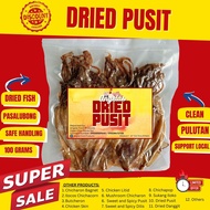 Dried Pusit Lapad Dried Fish of Different Varieties 100grams (Dilis, Biya, Danggit, Pusit