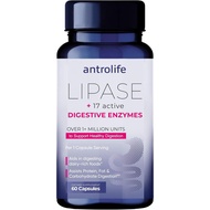ANTROLIFE Digestive Enzymes – 17 Active Enzymes – Lipase, Protease & Amylase Supplement – Supports D