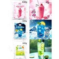 Halal*888 TEA& COFFEE Instant Pink /Lime/Blue Drink*