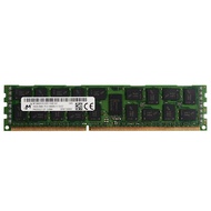 ไมครอน RAM DDR3 16GB 1866MHz หน่วยความจำเซิร์ฟเวอร์ PC3-14900R 240Pin REG ECC Memory RAM DDR3 1.5V หน่วยความจำที่ลงทะเบียน