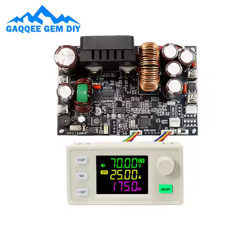 XY7025 CNC Voltage Regulator Buck Adjustable Constant Voltage Current MPPT Solar Controller Voltage 
