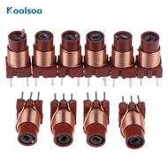 [Koolsoo] 10 Adjustable Ferrite Core Inductors, 0.61.7 Ohms, Compact Spare Parts,