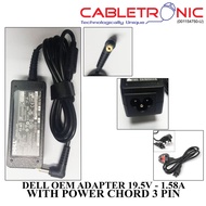 DELL  Adapter 19V-1.58A  With Power Cord