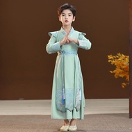 Boys Ancient Costume Chinese Style Hanfu High-End Children's Tang Costume Boys Ancient Costume Junio