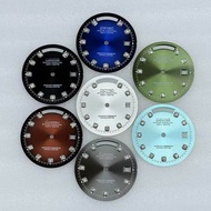 Watch Accessories~30mm Dial Modified Subtitle Customized No Luminous Diamond Face Dial Suitable for 
