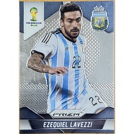 EZEQUIEL LAVEZZI 2014 WORLD CUP PRIZM 10 Argentina Football Card