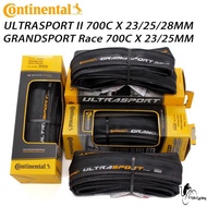 Continental Tire, Grandsport Tire Race, Road Bike Tire 700x23c, 700x25c, 700x28c