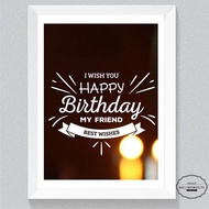Wall Decoration / Frame Quotes
