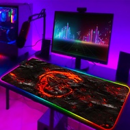 RGB MSI mouse pad LED light computer game accessories XL mouse pad anti slip gaming table pad comput