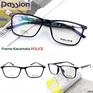 Anti Radiation Glasses Men Business Lens Titanium Blueray Minus Police PL02