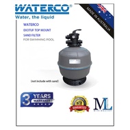 ML：WATERCO EXOTUF TOP MOUNT SAND FILTER FOR SWIMMING POOL（E400，E500，E600）