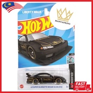 Hot Wheels LB Super Silhouette Nissan Silvia (S15) black hotwheels lbwk nissan silvia hitam JDM