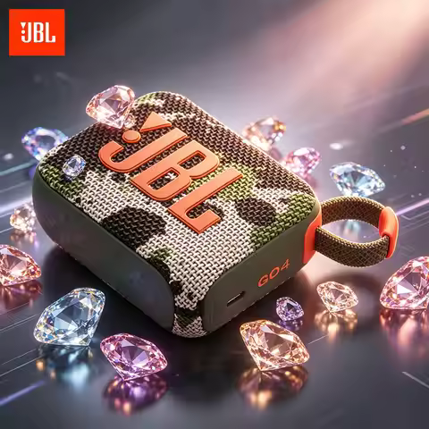JBL GO4 IP67 Waterproof Bluetooth Speaker Rugged Portable Wireless Camping Speaker