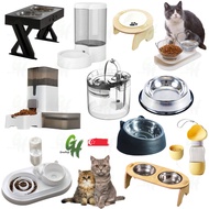 Cat Feeder Pet Feeder Dog Feeder Bowl Water Food Kibbles Can Food Wet Food Indoor Outdoor Auto Feede