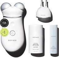 NuFACE Trinity+ Microcurrent Facial Device + Effective Lip & Eye Attachment - FDA Cleared Skin Tight