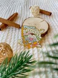 Traveler I 金屬襟章 I