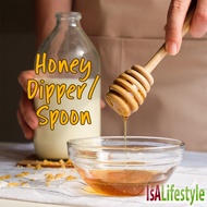 IsALifestyle Honey Spoon / Dipper Stick Sudu Madu Buluh Behive 蜂蜜木汤匙