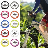 NARCISSUS13A0E Bike Brake/Shift Line, Multicolor Tube Line Hose MTB Bike Derailleur Wire, Durable Un