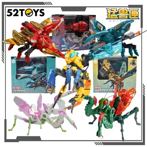 52TOYS Original BEASTBOX Series Insect Tribe Transforming Toys Assembling Models Trendy Mecha Figuri