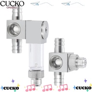 CUCKO Aquarium CO2 Atomizer, Aquarium Supplies Professional Aquarium CO2 Diffuser, Spare Parts Alumi