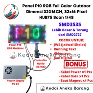 PANEL MODULE MODUL LED P10 RUNNING TEXT SMD RGB OUTDOOR - BIMA SAKTI7