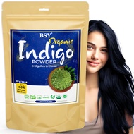 BSY Organic 100% Natural and Pure Indigo Powder - Indigofera Tinctoria (Indigo) for Hair Colour - 22