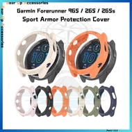 Garmin Forerunner 965 , 265 , 265s , Sport Armor Protect Cover, Soft Bumper Casing (Garmin smartwatch accessories)