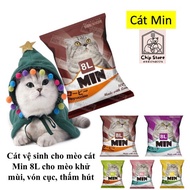 Sand Min 8L - Cleaning Sand For Japanese Cats