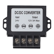 【BESTWFM】 DC Converter DC24V to 12V 3A Voltage Converter Power Adapter Regulator Converter