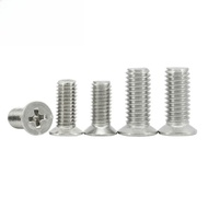 304 Stainless Steel Phillips Flat Head Screw Countersunk Head Screw M1/M1.2/M1.4/M1.6/M1.7
