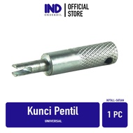 1 PC IND Universal Valve Cap Wrench Spare Parts for All Types of Motorcycle Car Bicycle Tires 2in1 O