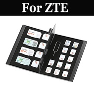 store 21 in 1 Aluminum Memory Card Storage For ZTE Nubia M2 M2 Lite My Prague S N1 N2 V18 X Z11 Z17