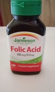 Jamieson Folic Acid 葉酸200粒裝