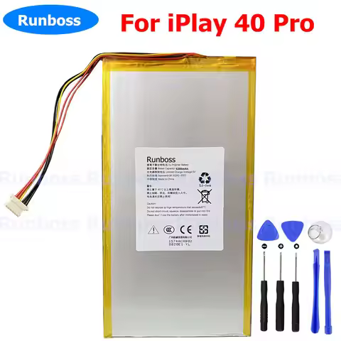 6200mAh High Capacity ALLDOCUBE Cube iPlay 40 Pro 50 Pro 40H Tablet PC Battery For CUBE iPlay 40Pro 