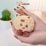ISTANA BONEKA Gantungan Kunci Roti Croissant Pretzel Toast Mini Lucu Kado Gemas Mainan Anak Hadiah U