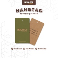 Custom Kraft Label Hangtag - 350 Gsm Kraft Paper