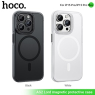 【Phone 15 Phone Case】HOCO AS2 Magnetic Protective Case 15 Mobile Phone Case For Phone15 Pro Max Phon
