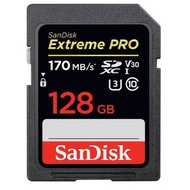 SanDisk Extreme PRO 128GB UHS-1 170MB/R 90MB/W SD 記憶卡 (SDSDXXY-128G-GN4IN)