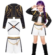 Kpop Rumi Zoey Mira Halloween Party Cosplay Costume Kids Demon Hunters Golden Stage Suit Teenagers G