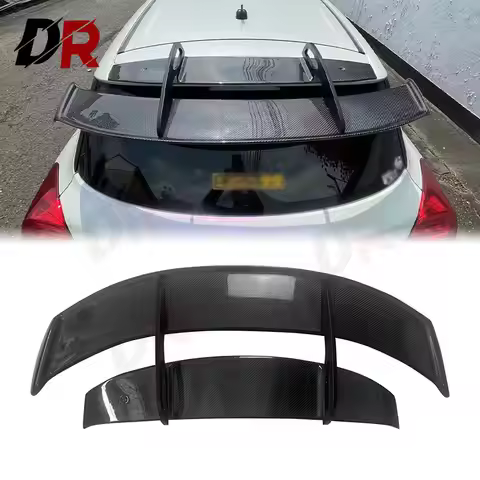 For Suzuki Swift ZC33S 18-24 Carbon Fiber Roof Rear Spoiler Rear Spoiler Tailgate Rear Wing Auto Acc
