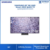 SAMSUNG 65" 8K UHD Smart NEO QLED TV QA65QN800CKXXM | Anti Reflection | Dolby Atmos | Smart Hub | SmartThings | HDR