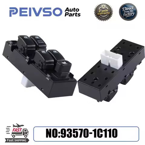 93570-1C110 Master Power Window Switch 935701C110 Fit For Hyundai Getz 2003-2010 Matrix 2006-2011 KI