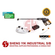 SYI WORX Hydroshot Cordless Portable Washer 20V 4.0AH WG630E