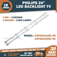 24PHA4110S/98 / 24PHA4100S/98 PHILIPS 24" LED TV BACKLIGHT (LAMPU TV) PHILIPS 24 INCH LED TV BACKLIG